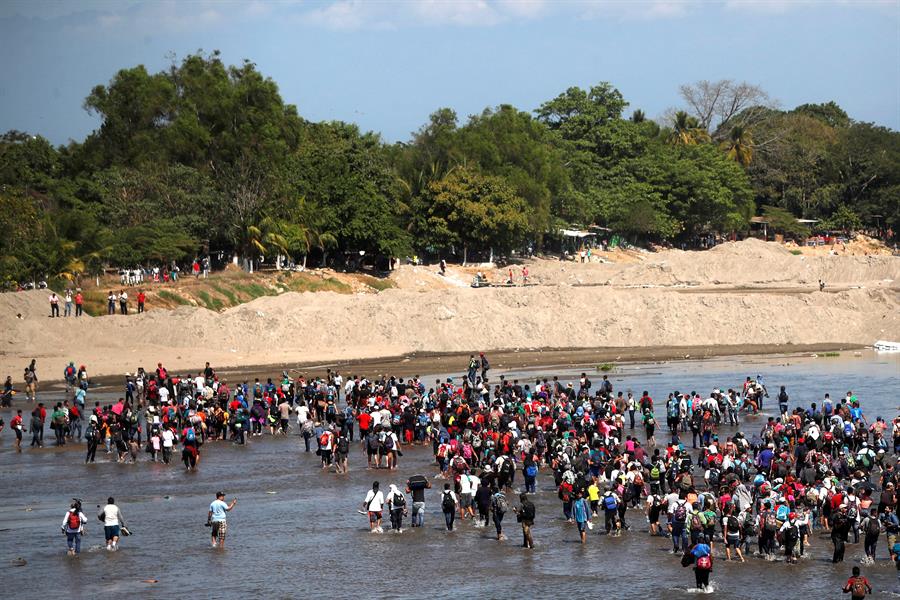 migrantes centroamericanos