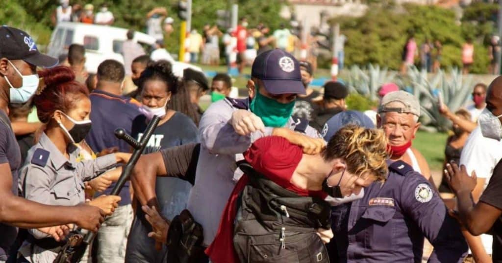 represión protestas Cuba