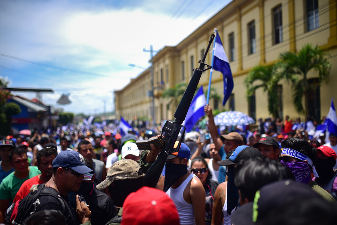 Marcha a Monimbó