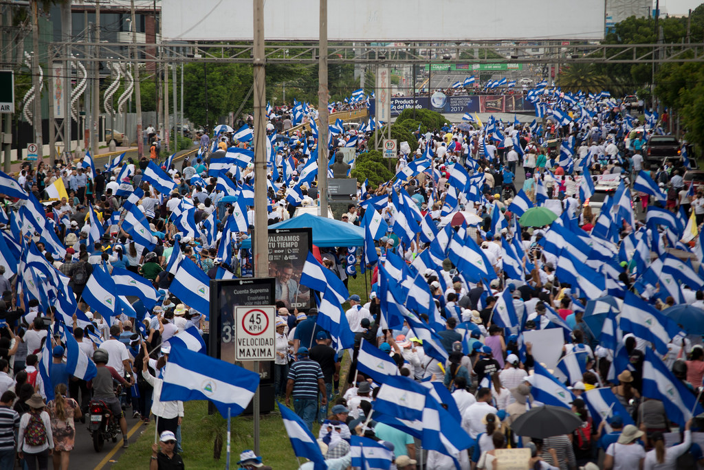 Marcha Managua Ortega
