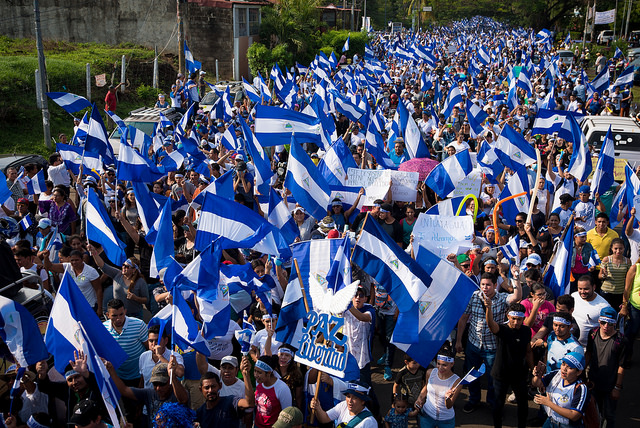 Manifestación León Nicaragua