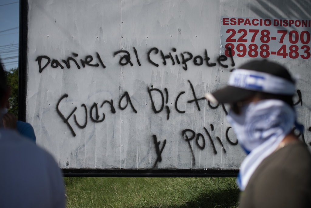 Marcha Nicaragua presos políticos