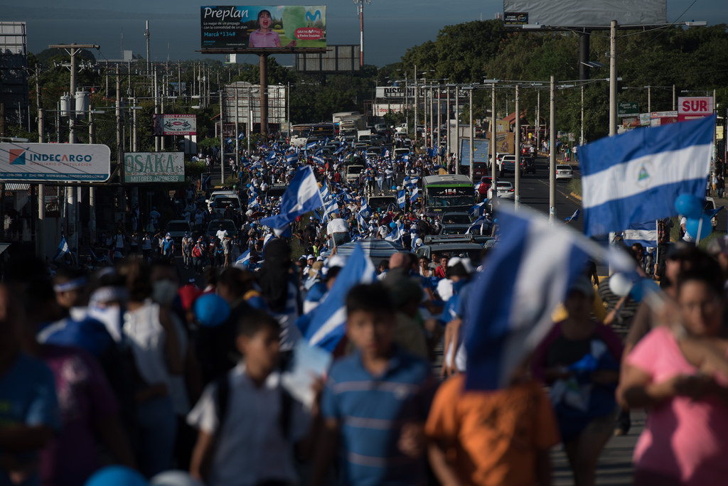 Jonathan no faltó a ninguna marcha autoconvocada por los estudiantes o la ciudadanía en general. Carlos Herrera | Confidencial