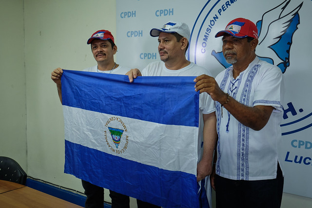 alianza cívica y campesinos, Medardo Mairena, Pedro Mena, y Freddy Navas. Los campesinos liberados por la dictadura | Confidencial