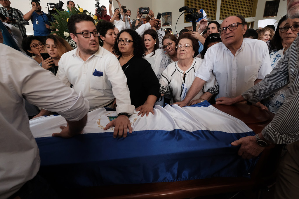 Misa de cuerpo presente de Ernesto Cardenal