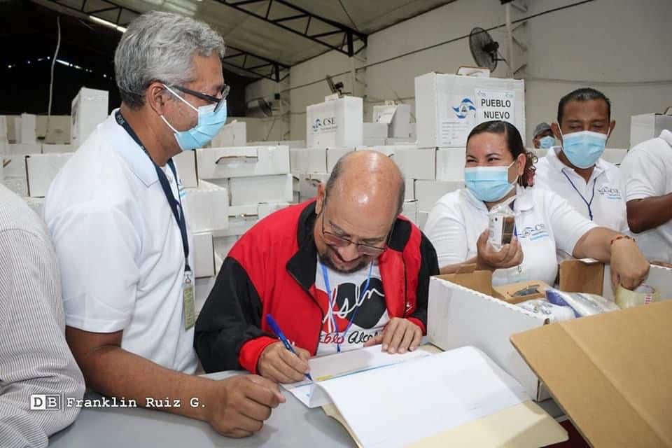 traslado de material electoral en #Municipales2022