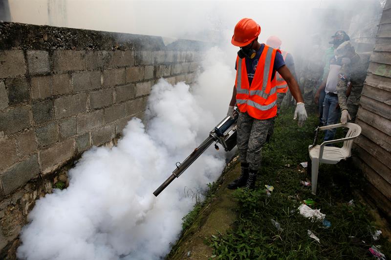 Fumigación contra el Zika