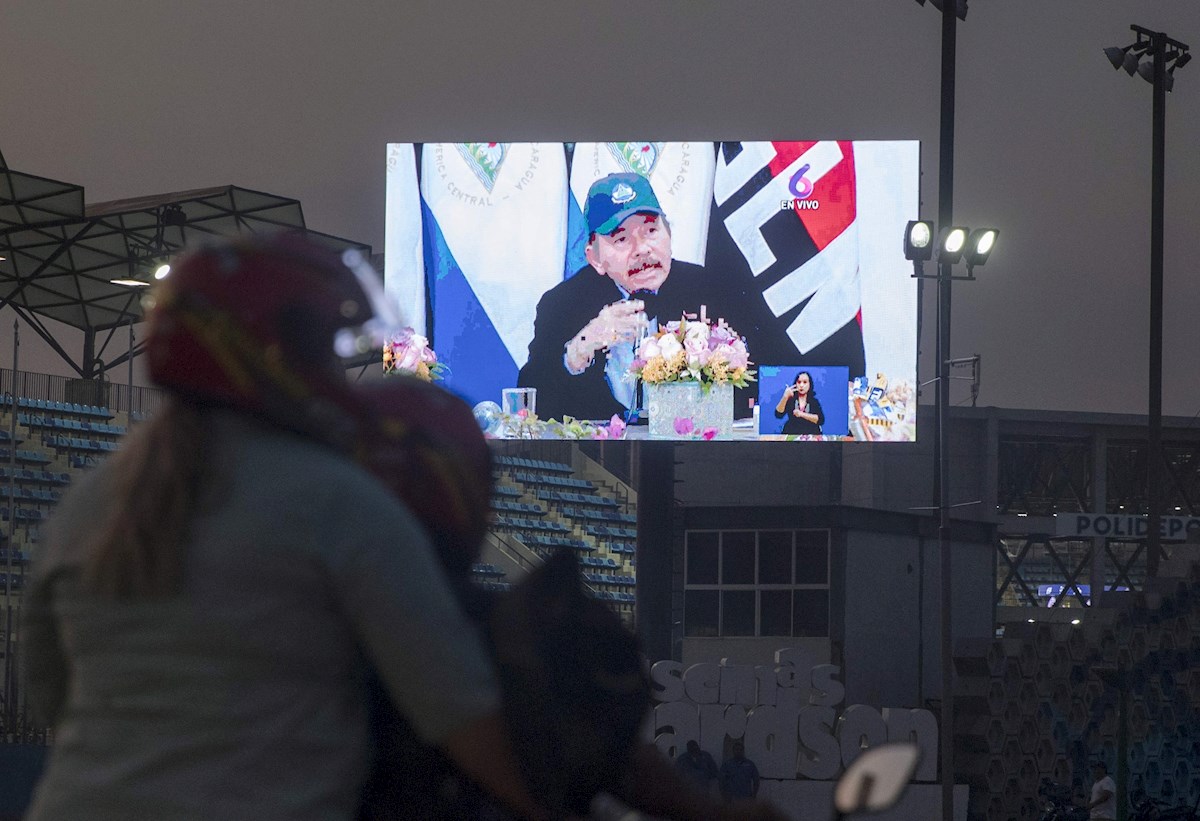 Daniel Ortega contra la prevención para el covid-19