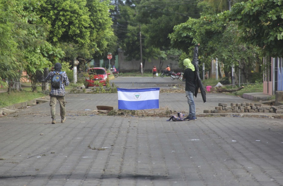 Barricada en León