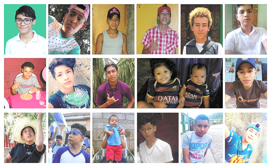 niños asesinados Nicaragua
