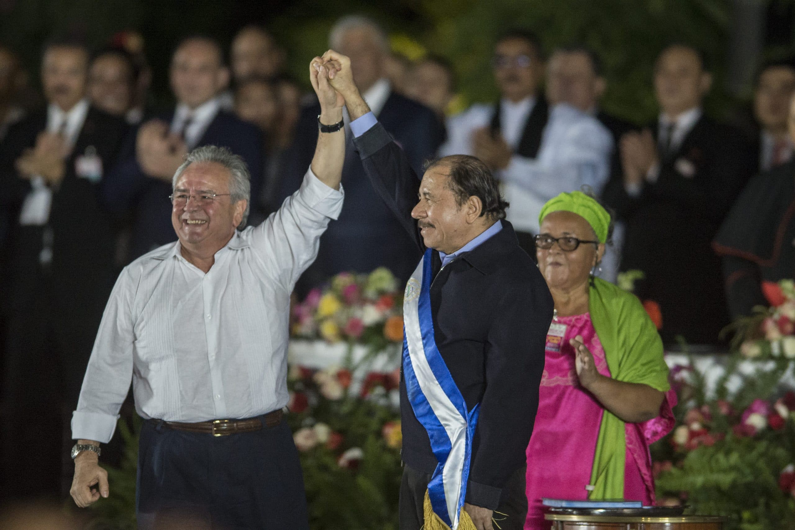 Gustavo Porras y Daniel Ortega, emergencia de covid-19 en Nicaragua