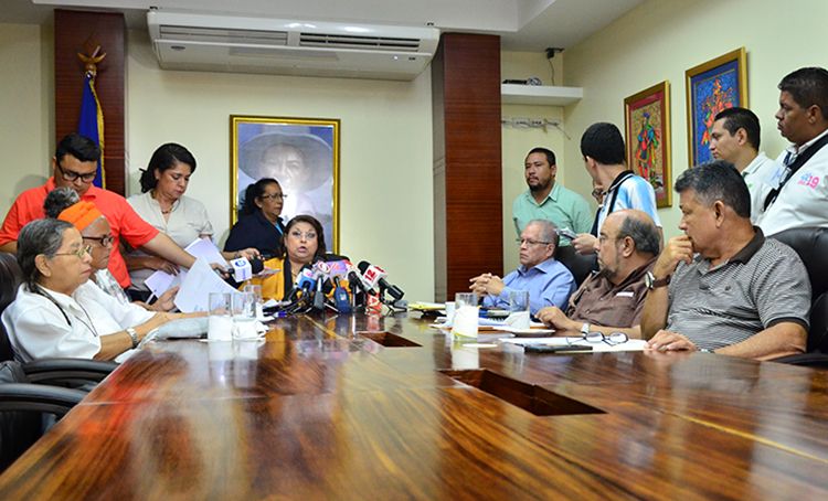 Miembros de la Junta Directiva de la Asamblea Nacional. Xochilt Martínez/Confidencial