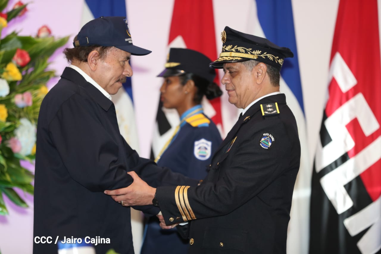 Daniel Ortega y Francisco Díaz