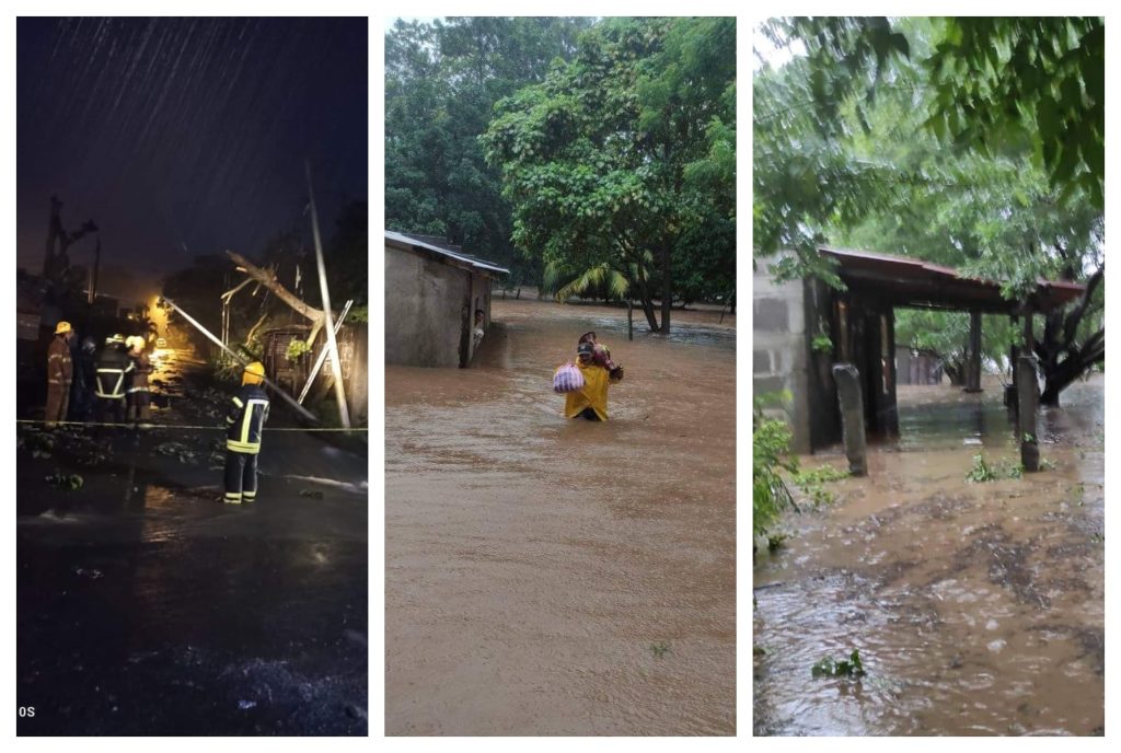 Nicaragua after Hurricane Julia