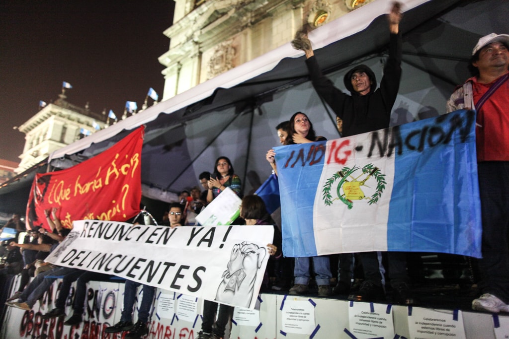Protesta Guatemala