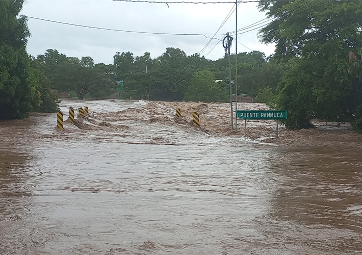 Nicaragua after Hurricane Julia