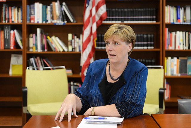 Laura Dogu, ambassador of the United States in Nicaragua. Photo: Carlos Herrera. 