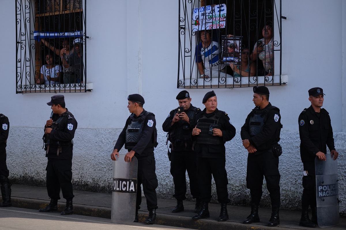 Estados Unidos condena a policía del régimen, huelga de hambre, huelga iglesia San Miguel