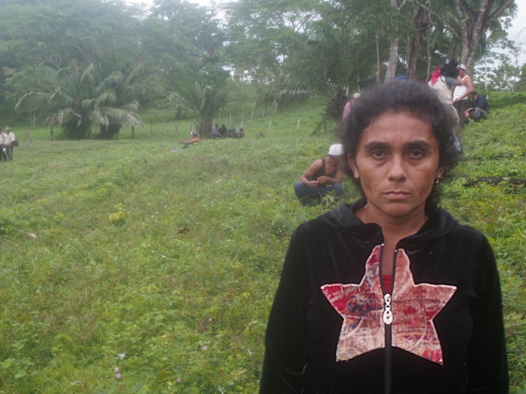 La campesina Marlene Díaz Lazo. Dánae Vílchez/Confidencial.