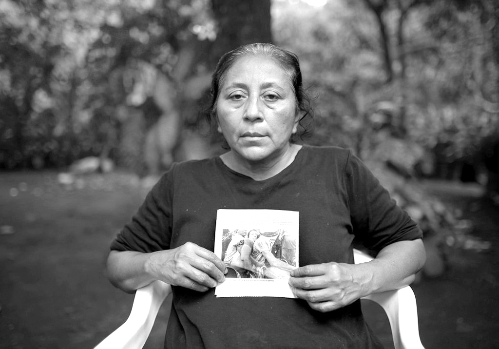 Paula Hernández, madre de Maycol Cipriano González Hernández