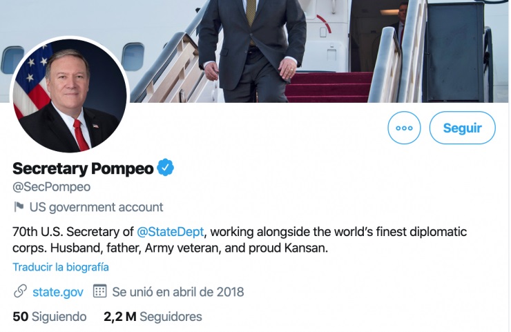 Pompeo Twitter