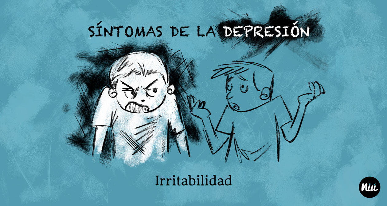síntomas de la depresión: irritabilidad