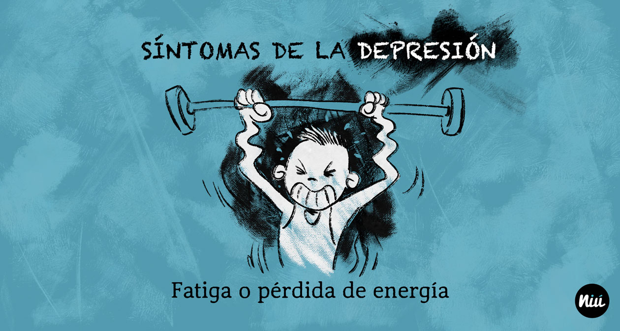 síntomas de la depresión: pérdida de energía