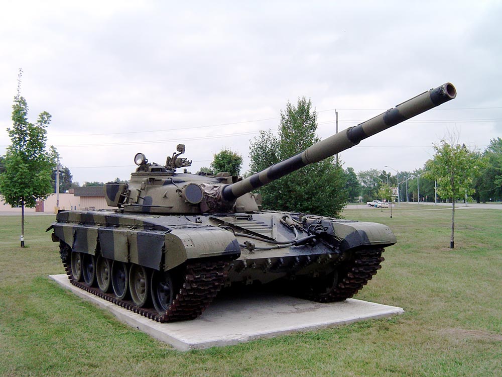 El tanque ruso de combate modelo T-72B1. Wikipedia 