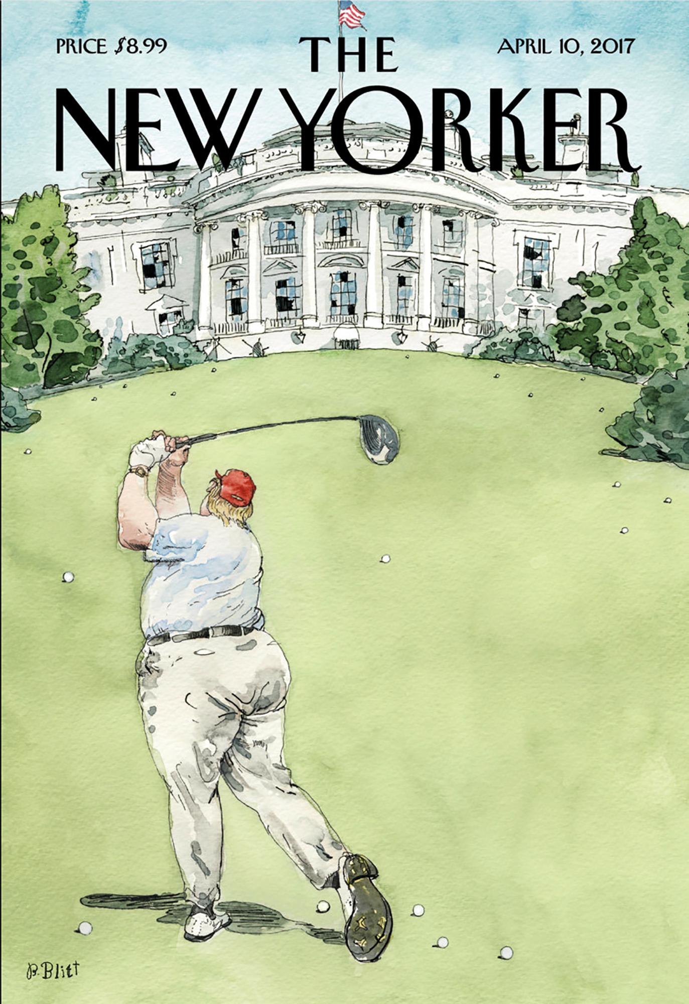 New Yorker y Trump