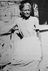 Teresa Villatoro en Managua, en 1972, pocos años antes de su muerte.