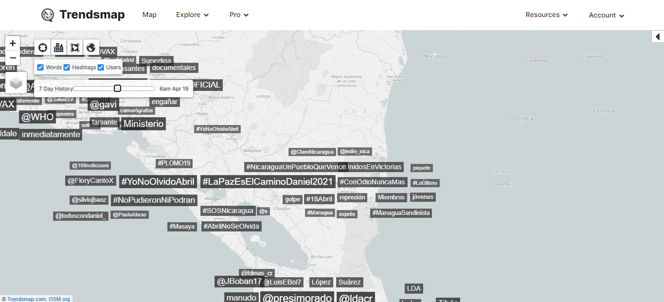 Tendencias de Twitter