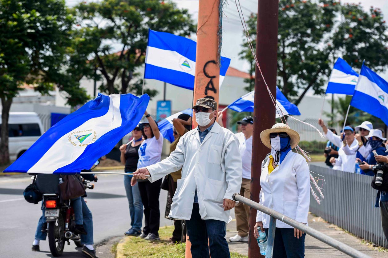 médicos protesta