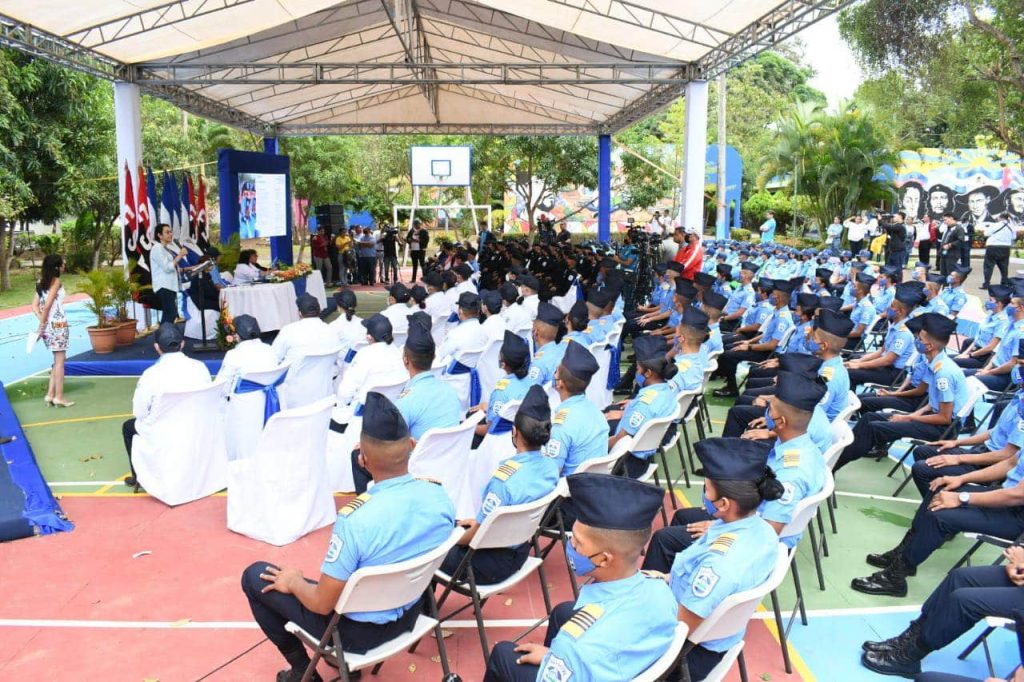 Ortega regime inaugurates University of Police Sciences in Monimbó, Masaya