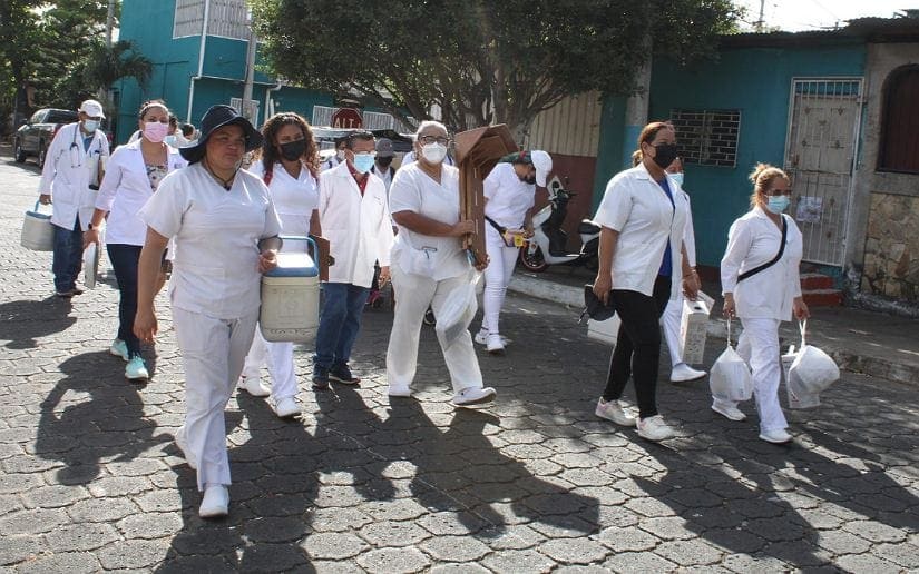 covid-19, vacunación Nicaragua